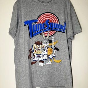 SPACE JAM TOON SQUAD T Shirt Size L Looney Tunes Bugs Bunny Daffy Duck TAZ NWT
